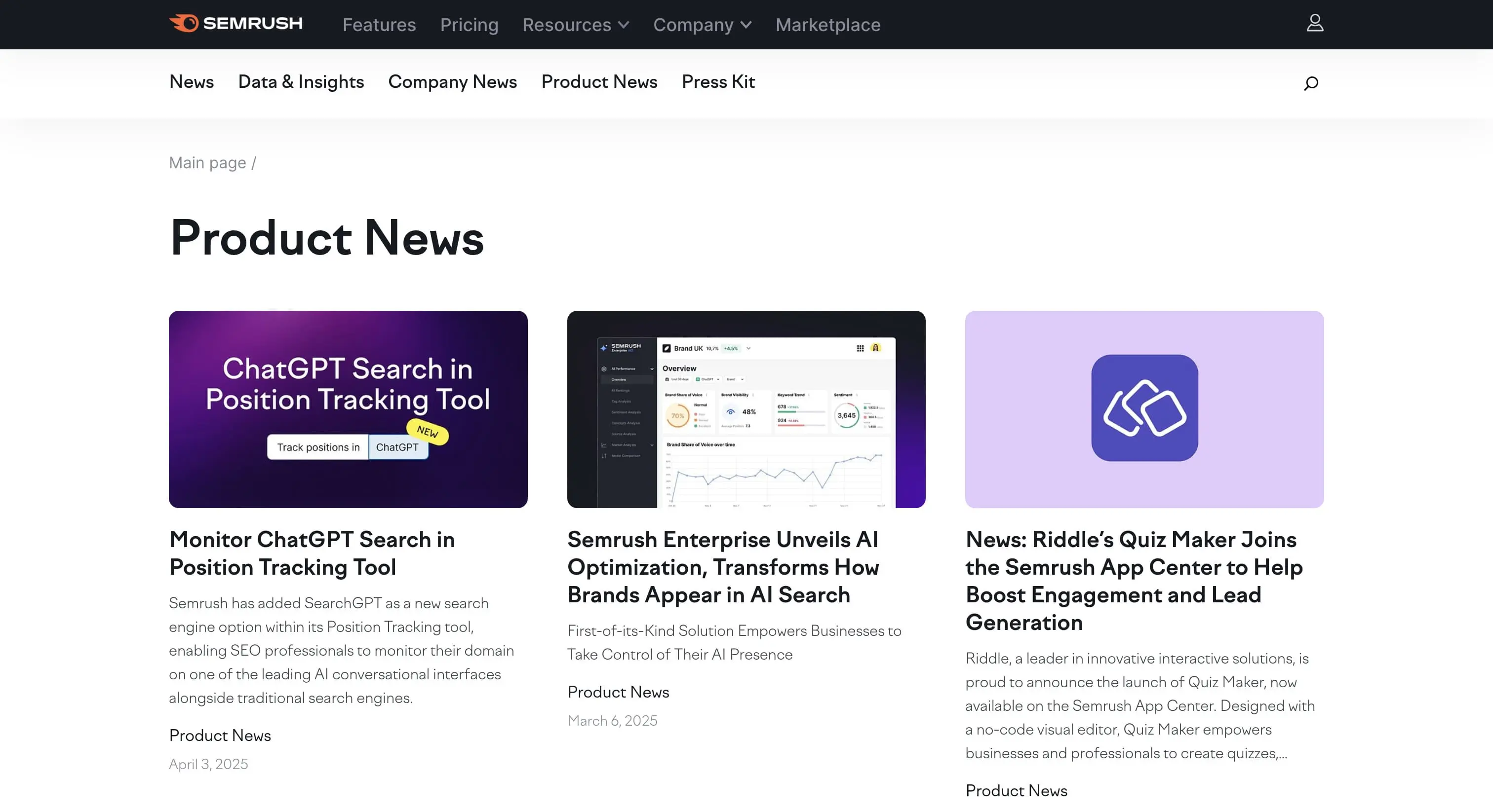 Product News