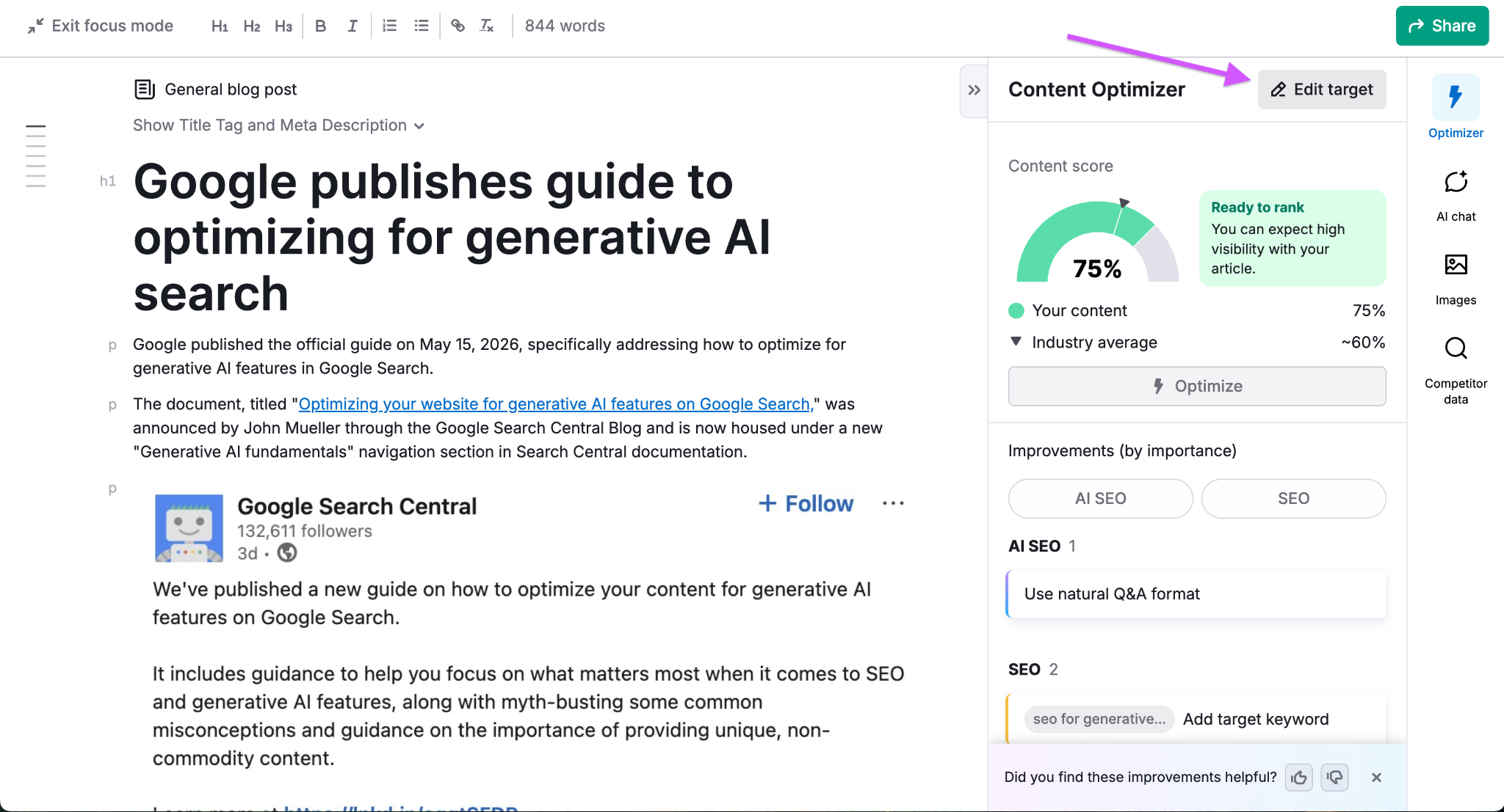 Content Optimizer image 3